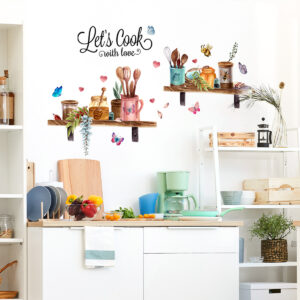 Cartoon Kitchen Decor Wall Stickers