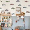 Vintage Car Wall Stickers For Kid Room
