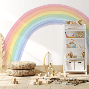 Pastel Boho Rainbow Wall Stickers