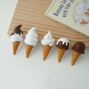 Summer Chocolate Ice Cream Refridgerator Magnets Stickers