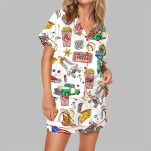 American Style Pajama Set For Women