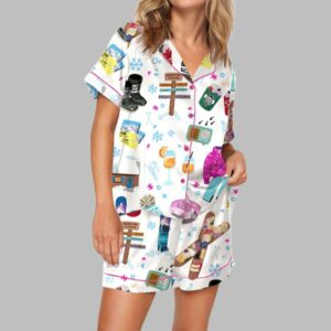 Apres Ski Holiday Pajama Set For Women