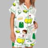 Augusta Masters Golf Tournament Golf Print Pajama Set