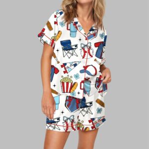 Baseball Game Day Pajama Set For Women