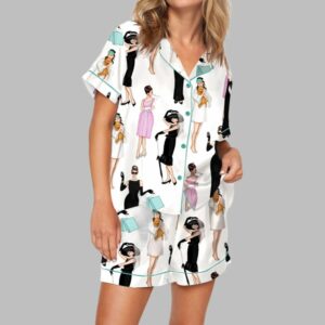 Breakfast At Tiffany's Pajama Set For Women