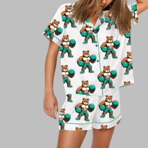 Canelo Alvarez Bear Boxing Pajama Set