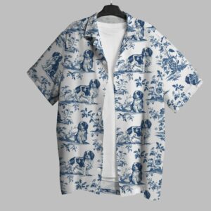Cavalier King Charles Spaniel Hawaiian Shirt