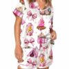 Coquette Camping Pajama Set For Women