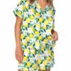 Florida Lemon Pajama Set For Women