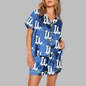 LA Dodgers GrandSlam Print Pajama Set