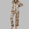 Leopard & Conife Pajama Set