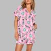 Michelob Ultra Western Cowboy Pink Pajama Set