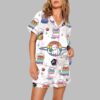 Purride Cats In Space Rainbow Cats LGBT Pride Month Pajama Set
