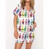 Queen Elizabeth II Rainbow Pajama Set