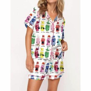 Queen Elizabeth II Rainbow Pajama Set