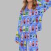 Queen Elizabeth II Rainbow Pajama Set For Women