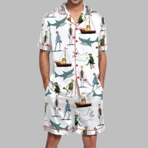 Shark Pajama Set For Men