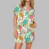 Tropical Pickleball Pajama Set