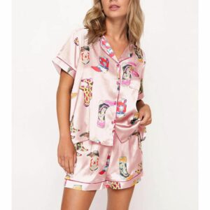 Western Cowgirl Style Pajama Set