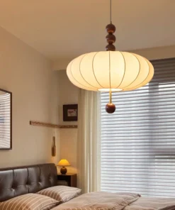 Winfordo Japan Style Cloth Pendant Light