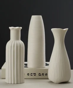 Alternative view of High-End Sensory Embryo Ceramic Flower Vase